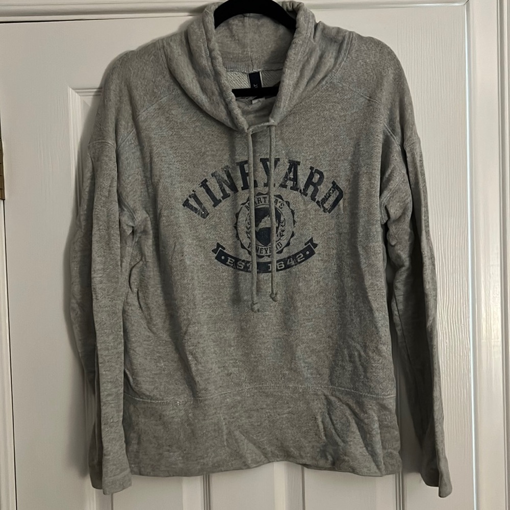 Martha’s Vineyard cowl neck, light weight shirt. Size medium